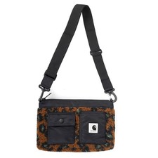 Carhartt WIP Orla Strap Bag Camo Leo Jacquard tamarind - Modische Umhängetasche