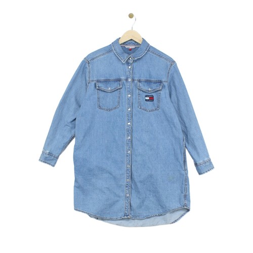 Tommy hilfiger jeanshemd kleid - tommy,