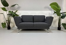 Brühl Moule Sofa Grau Schlafsofa Designer Couch Ausstellungsstück Gästebett