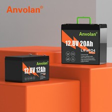 12v 20ah 12ah - 12v, lifepo4