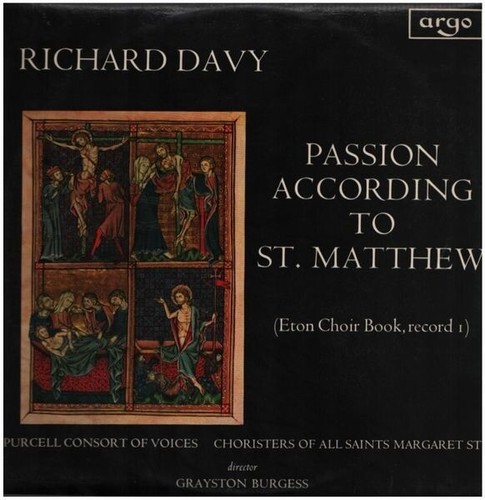 Richard davy passion - lp,