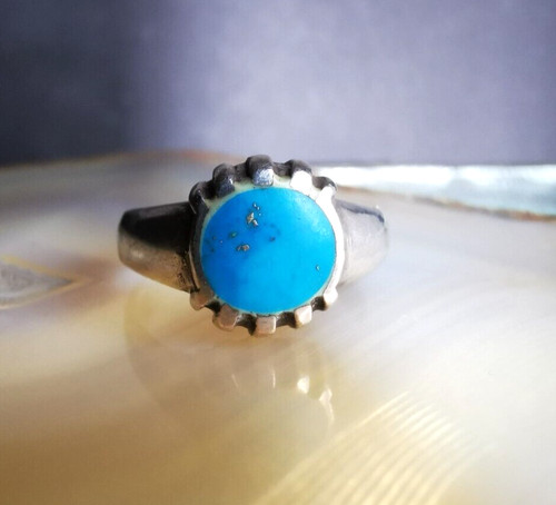 Ring silber 925 - türkis, klar