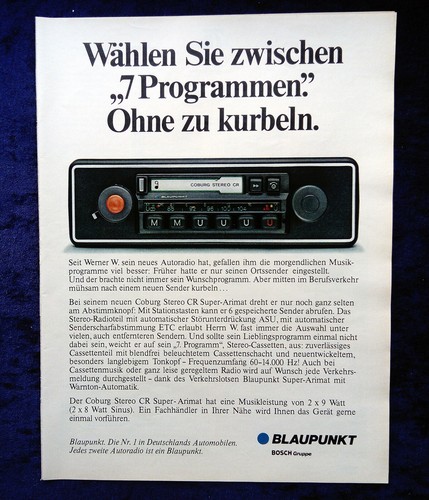 Blaupunkt coburg autoradio - blaupunkt,