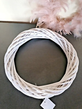 Weidenkranz weiß 25cm