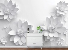 Fototapete 3D Effekt Blumen