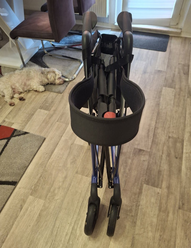 Mobilex leopard rollator - leopard, 4-rad