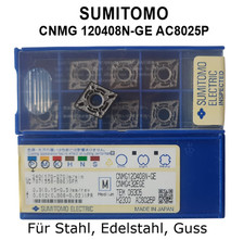 10 SUMITOMO Wendeplatten