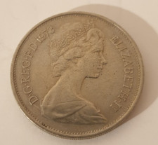 1973 10 Ten Pence Queen Regina