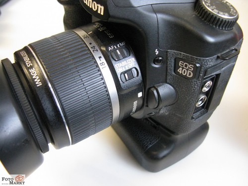 Set canon eos 40d - set:, slr