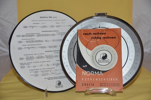 Norma rechenscheibe - rechenscheibe,