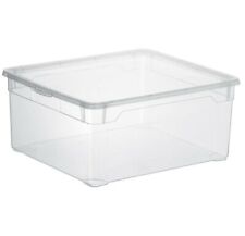 Clearbox Sweater 18L Clear Aufbewahrung Ordnung Stauraum Transparent Kleidung