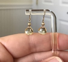 Citrin Ohrringe natürlich 7