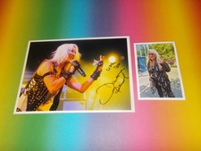 Doro Pesch Warlock sexy signed