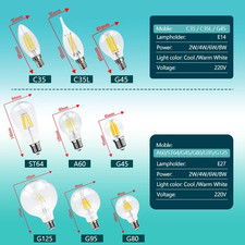 LED Retro Edison Leuchtmittel