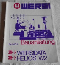 Wersi Bauanleitung HELIOS W2