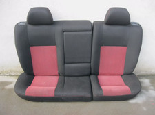 Rücksitzbank VW Golf 4 Bora Rückbank Ausstattung schwarz rot