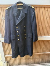 Original Bundeswehr Marine Mantel Fregatten Kapitän zur See Offizier Gr. XL NEU