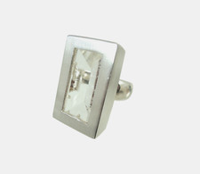 Bergkristall ring größe 5 - größe, 52,5