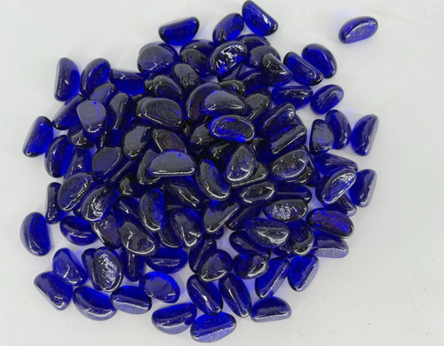Dekoratives blaues glas - dekoratives, –