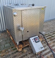 200 Ltr Kessel Gaskessel Edelstahlkessel Kochkessel als Defekt, für Bastler