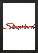 Slingerland Logo gerahmtes