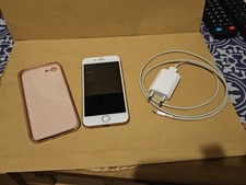 Apple iPhone 8 - 64GB - Rosé Gold Weiß (Ohne Simlock) + Hülle