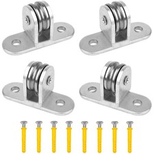 4 Stück Umlenkrollen