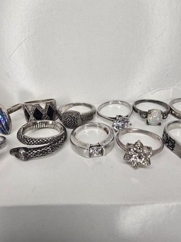 Gepunzte sterling silber - gepunzte,