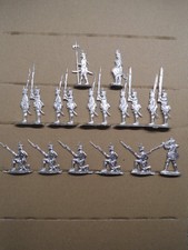 18 Zinnfiguren - Hann. Musketiere bereit 1760 (Grünewald)