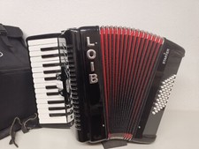 Loib II/48BK Starter Akkordeon schwarz Inkl. Tasche.