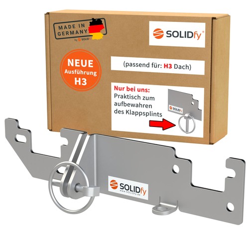 Hecktürverriegelung dach - h3,