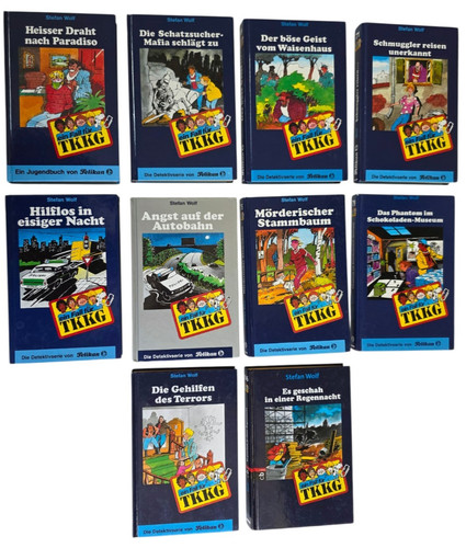 10x tkkg bücher - 10x,