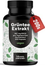 Grüntee Extrakt - 200 Kapseln