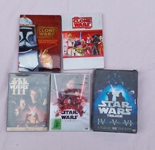 DVD‘s - STAR WARS Video Mehrere 5xFilme Staffel 1+2+Trilogie Sammlung 