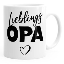 Kaffeetasse lieblings opa - kaffeetasse,