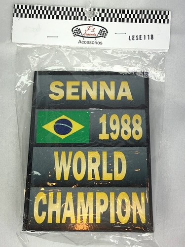 Ayrton senna pit board 1988 - ayrton,