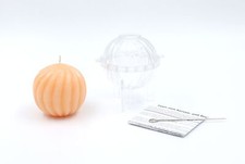 Kerzengießform Spiralkugel Ø