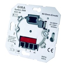 Gira 0331 00 NV-Dimm-Einsatz / System 2000 / 033100