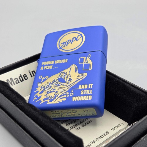 Zippo fish belly - fish, feuerzeug