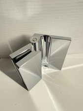 Duschtürband Anschlagtür Scharnier/Beschlag für Dusche CHROM GLAS-WAND 90 Grad