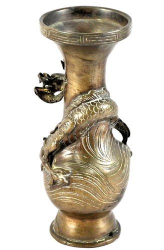 China messing vase drache - china,