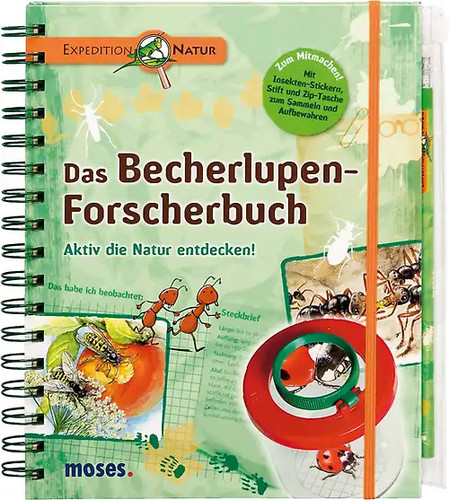 Das becherlupen forscherbuch - das, becherlupen-forscherbuch