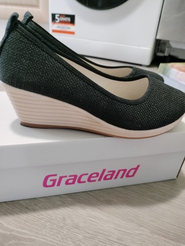 Hohe schwarze keilschuhe - cm,