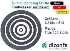 Flachdichtung Gummidichtung