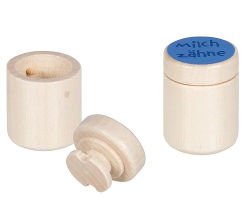 Milchzahndose blau erster - blau, zahn