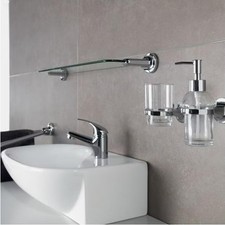 Spirella Lagune Duschablage Dusche Regal Glas Badezimmer 