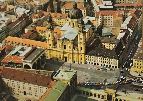 München odeonsplatz - ak,