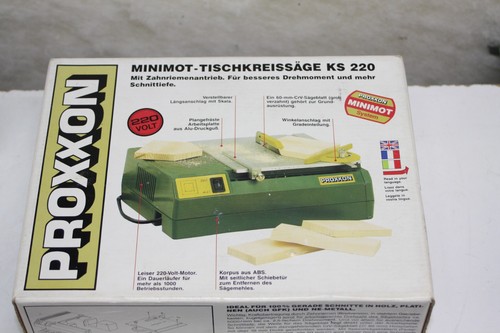 Proxxon tischkreissäge - proxxon,