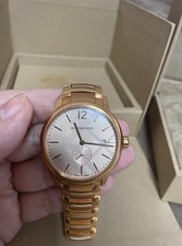 Burberry Damenuhr Gold Rosa