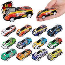 Mini Rennauto Set 12er